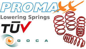 promaxx verlagingsveren bmw